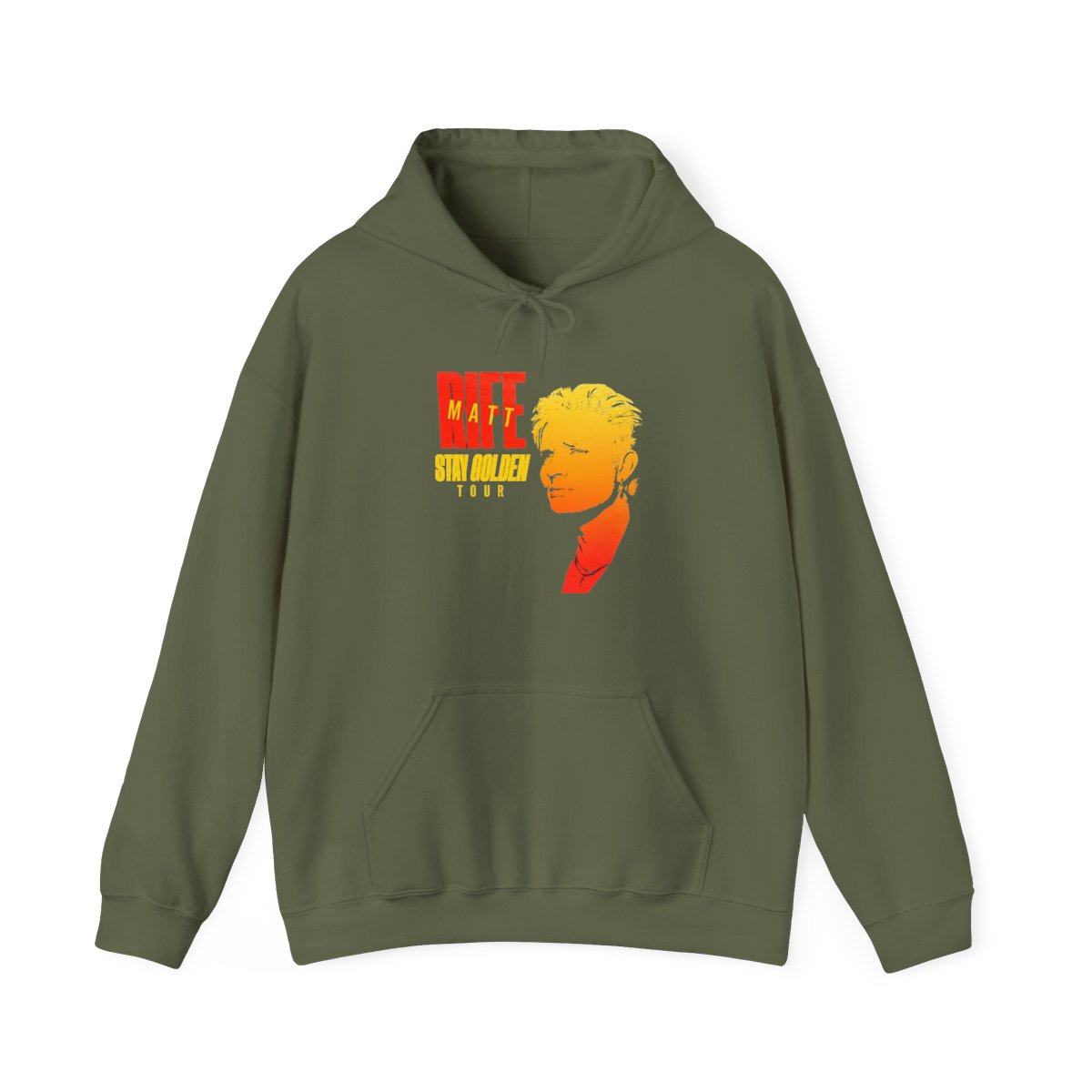 Matt Rife Stay Golden tour shirt, hoodie, sweater, long sleeve and Hoodie - alternate angle 3, merchandise