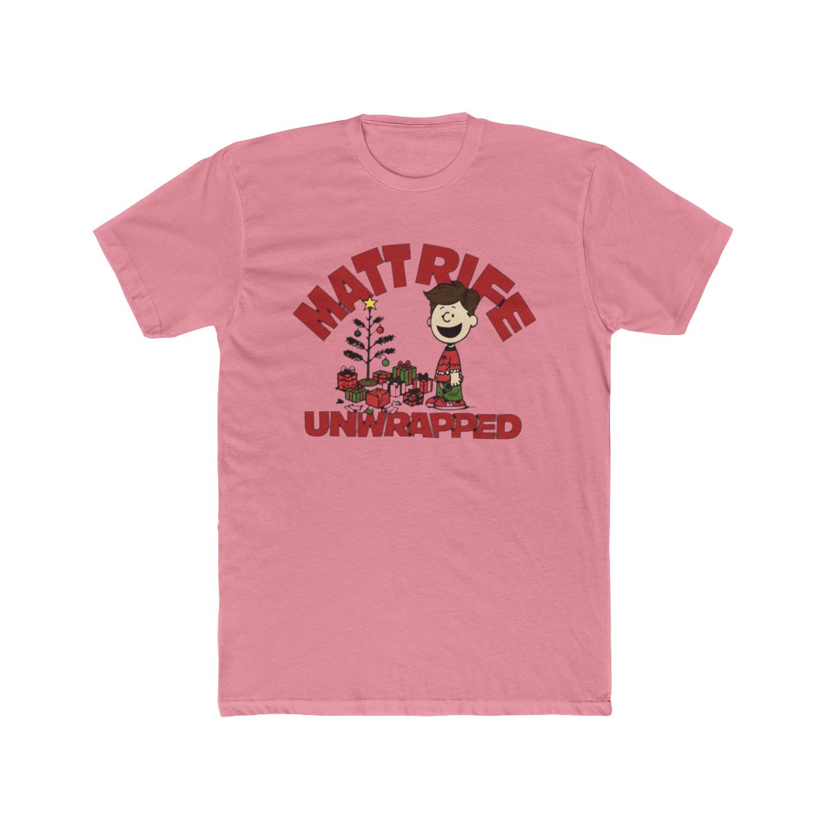 Xmas T Shirt | Matt Rife Merch - alternate angle 3, merchandise